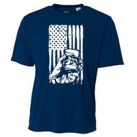 Retro Scotch Bourbon Whisky 4th Of July Cooling Performance Crew T-Shirt