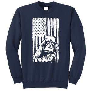 Retro Scotch Bourbon Whisky 4th Of July Sweatshirt