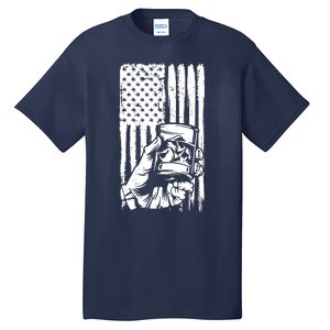 Retro Scotch Bourbon Whisky 4th Of July Tall T-Shirt