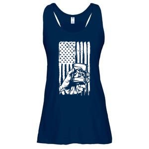 Retro Scotch Bourbon Whisky 4th Of July Ladies Essential Flowy Tank