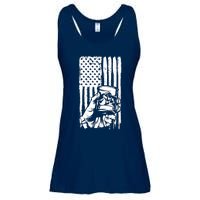 Retro Scotch Bourbon Whisky 4th Of July Ladies Essential Flowy Tank