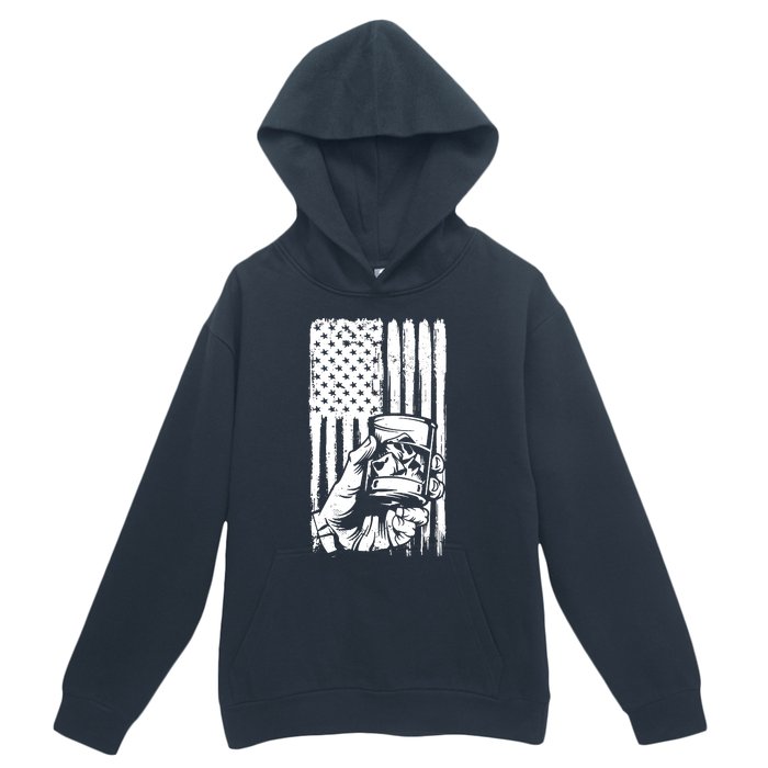 Retro Scotch Bourbon Whisky 4th Of July Urban Pullover Hoodie