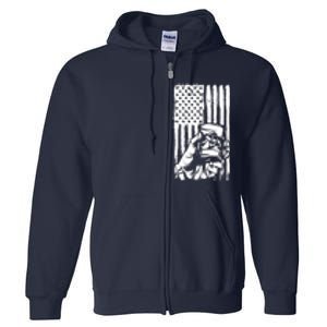 Retro Scotch Bourbon Whisky 4th Of July Full Zip Hoodie