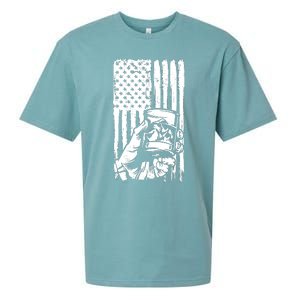 Retro Scotch Bourbon Whisky 4th Of July Sueded Cloud Jersey T-Shirt