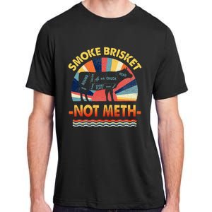 Retro Smoke Brisket Not Mesh For A Smoke Brisket Not Meth Adult ChromaSoft Performance T-Shirt