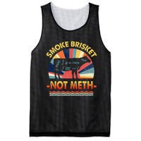 Retro Smoke Brisket Not Mesh For A Smoke Brisket Not Meth Mesh Reversible Basketball Jersey Tank