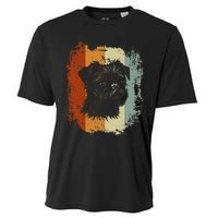 Retro Style Brussels Griffon Dog Cooling Performance Crew T-Shirt