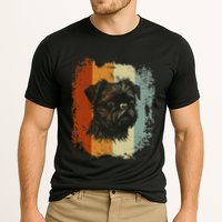 Retro Style Brussels Griffon Dog Cooling Performance Crew T-Shirt