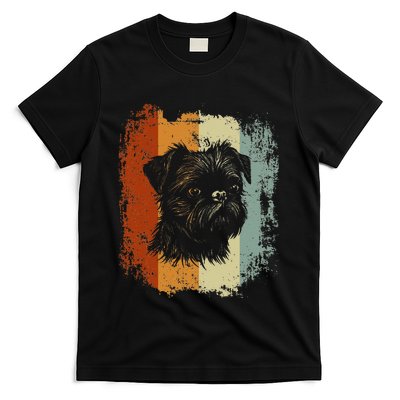 Retro Style Brussels Griffon Dog T-Shirt