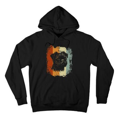 Retro Style Brussels Griffon Dog Tall Hoodie