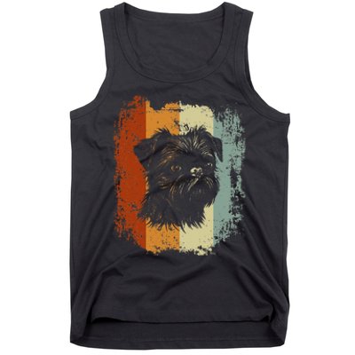 Retro Style Brussels Griffon Dog Tank Top