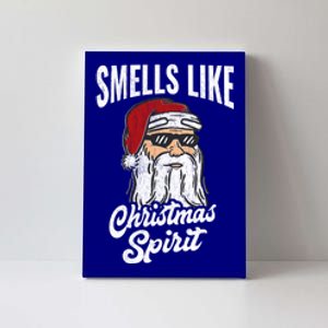 Rock Santa Christmas Music Cool Gift Canvas