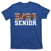 Retro Senior Class Of 2024 Football Player Graduation Gifts T-Shirt