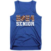 Retro Senior Class Of 2024 Football Player Graduation Gifts Tank Top