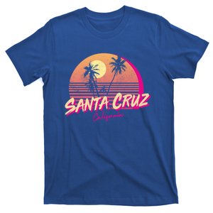 Retro Santa Cruz California Beach Sunset Gift T-Shirt