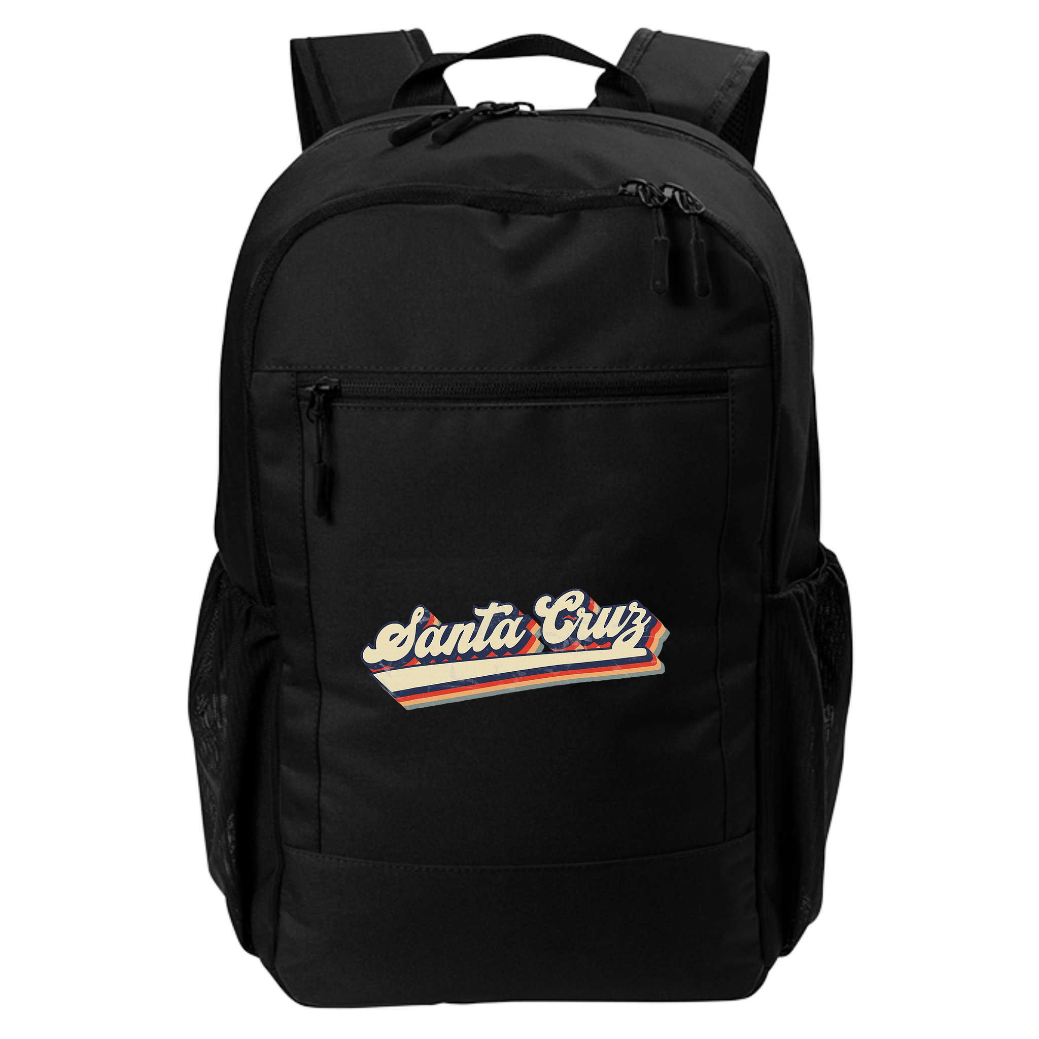 Retro Santa Cruz California Saying Surfer Backpack