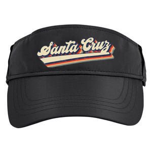 Retro Santa Cruz California Saying Surfer Adult Drive Performance Visor