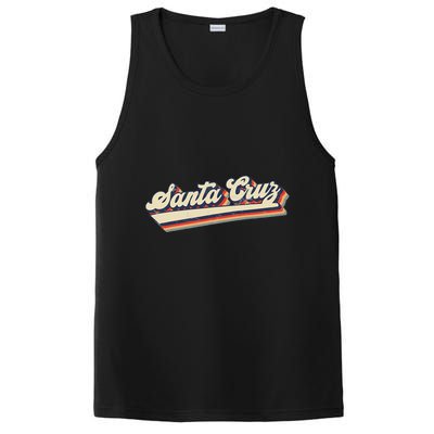 Retro Santa Cruz California Saying Surfer PosiCharge Competitor Tank