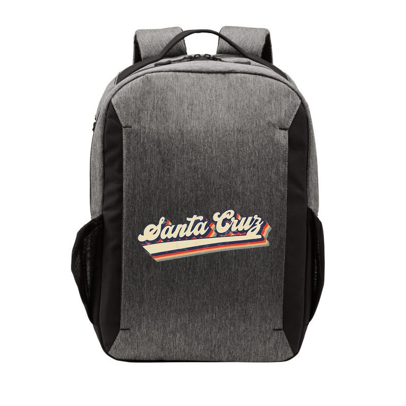 Retro Santa Cruz California Saying Surfer Vector Backpack
