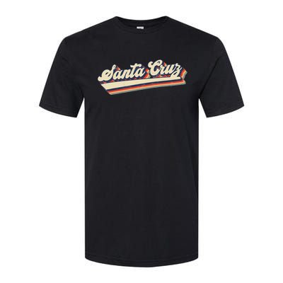 Retro Santa Cruz California Saying Surfer Softstyle CVC T-Shirt