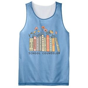 Retro School Counselor Therapist Mental Health Advocate Mesh Reversible Basketball Jersey Tank