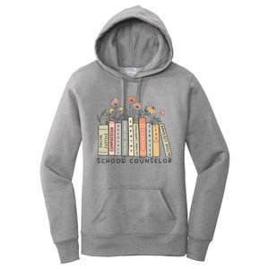 Retro School Counselor Therapist Mental Health Advocate Women's Pullover Hoodie