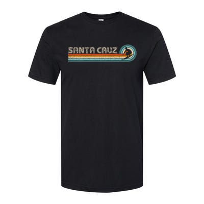 Retro Santa Cruz California Surfing Santa Cruz Softstyle® CVC T-Shirt