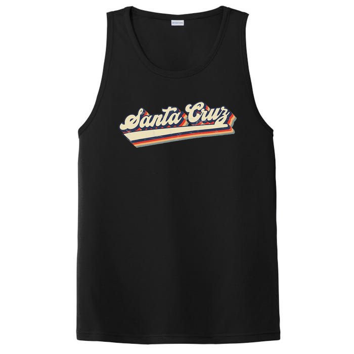 Retro Santa Cruz California Saying Surfer PosiCharge Competitor Tank