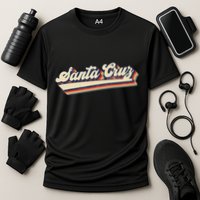 Retro Santa Cruz California Cooling Performance Crew T-Shirt
