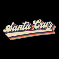 Retro Santa Cruz California Cooling Performance Crew T-Shirt