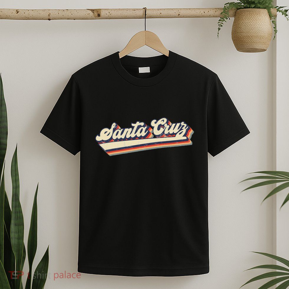Retro Santa Cruz California T-Shirt