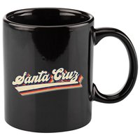 Retro Santa Cruz California 11oz C Handle Ceramic Mug