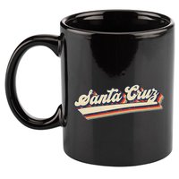 Retro Santa Cruz California 11oz C Handle Ceramic Mug