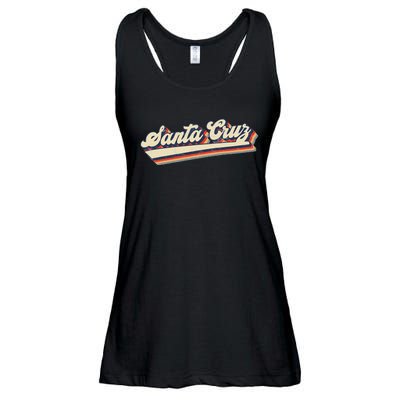 Retro Santa Cruz California Ladies Essential Flowy Tank