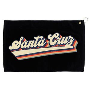 Retro Santa Cruz California Grommeted Golf Towel