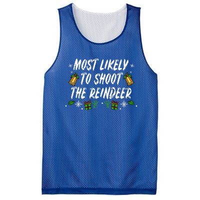 Reindeer Santa Claus Christmas Holiday Mesh Reversible Basketball Jersey Tank