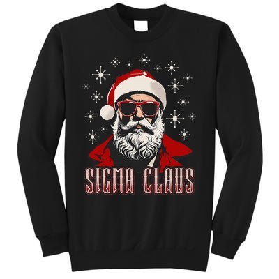 Retro Sigma Claus Distressed Gen Alpha Xmas Sweatshirt