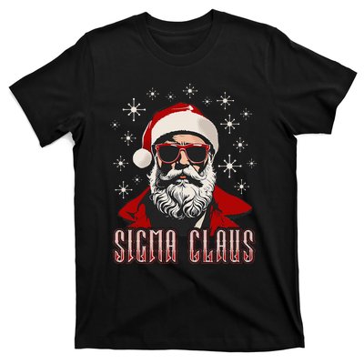 Retro Sigma Claus Distressed Gen Alpha Xmas T-Shirt