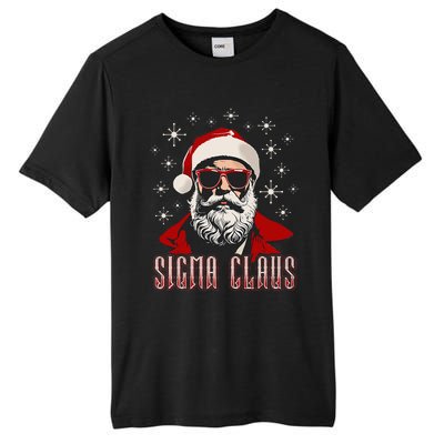 Retro Sigma Claus Distressed Gen Alpha Xmas Tall Fusion ChromaSoft Performance T-Shirt