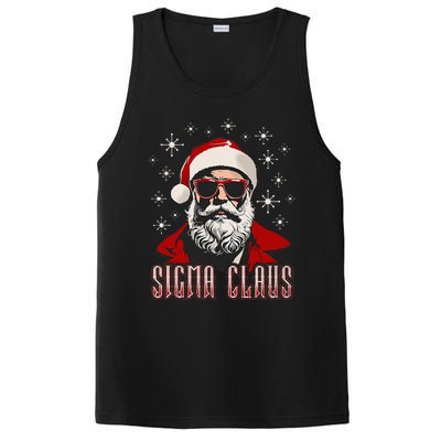 Retro Sigma Claus Distressed Gen Alpha Xmas PosiCharge Competitor Tank