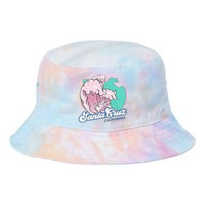 Retro Santa Cruz California Beach Surfing Tie Dye Newport Bucket Hat