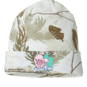 Retro Santa Cruz California Beach Surfing Kati Licensed 12" Camo Beanie