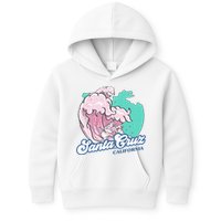 Retro Santa Cruz California Beach Surfing Kids Hoodie