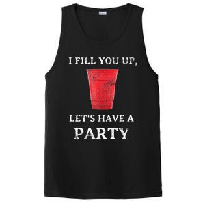 Red Solo Cup Summer Drinking Song Party PosiCharge Competitor Tank