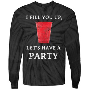 Red Solo Cup Summer Drinking Song Party Tie-Dye Long Sleeve Shirt