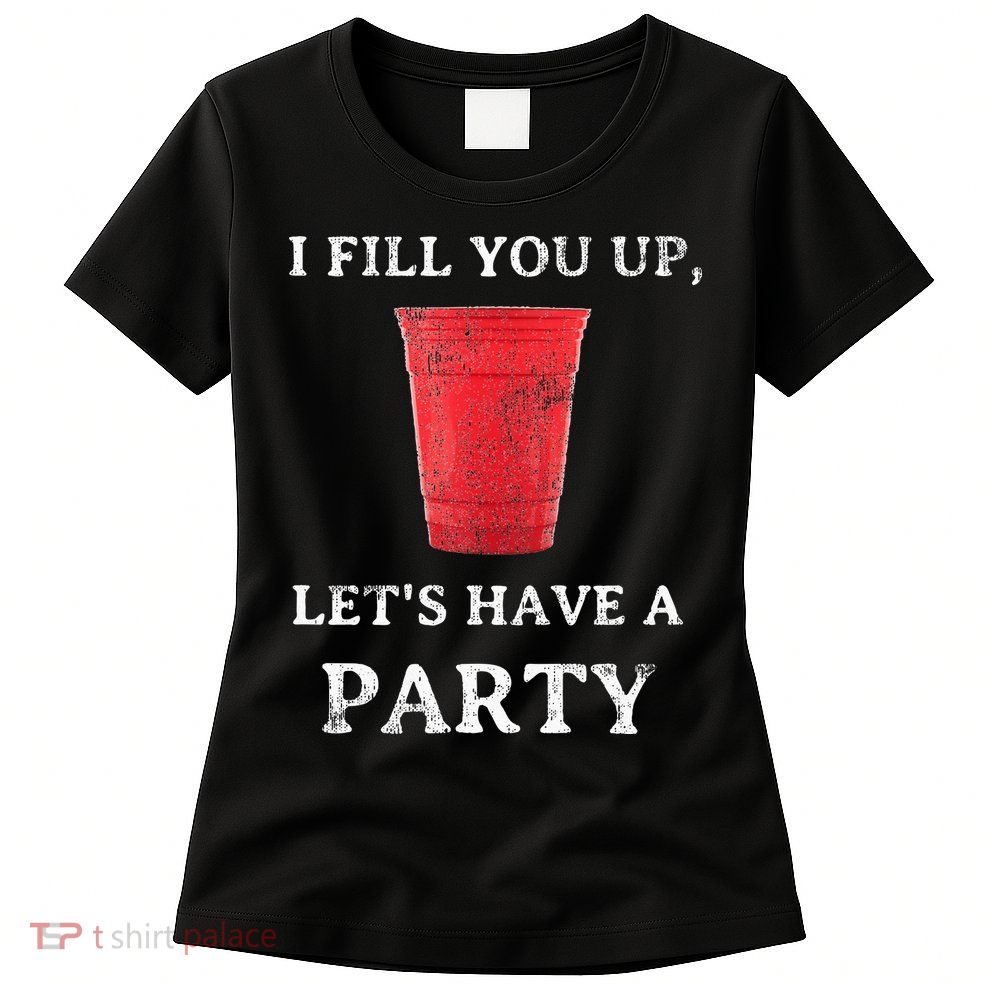 Red Solo Cup Summer Drinking Song Party Womens T-Shirt