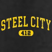 Retro Steel City Pittsburgh Pennsylvania 412 Area Code Yinz Adult Drive Performance Visor