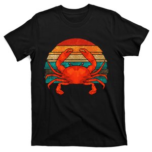 Retro Seafood Crab Lover Crabbing Sea Animal Crab T-Shirt