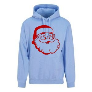 Retro Santa Claus Unisex Surf Hoodie