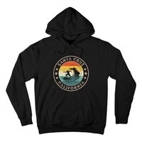 Retro Santa Cruz California Surfing Santa Cruz Hoodie